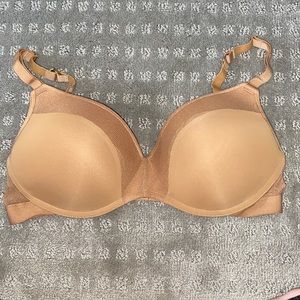 Tan Lively No-Wire Push Up Bra